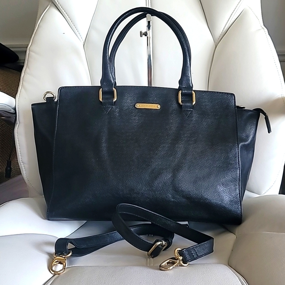 Anne Klein Leather Satchel